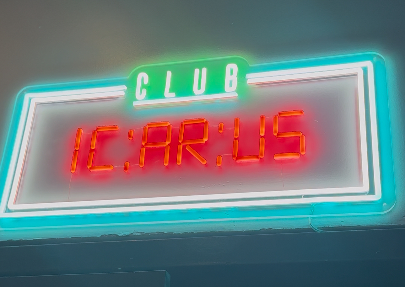 K-Pop goddesses ARTMS talk ‘Club Icarus’ after Midtown nightclub party with fans 4 club icarus sign