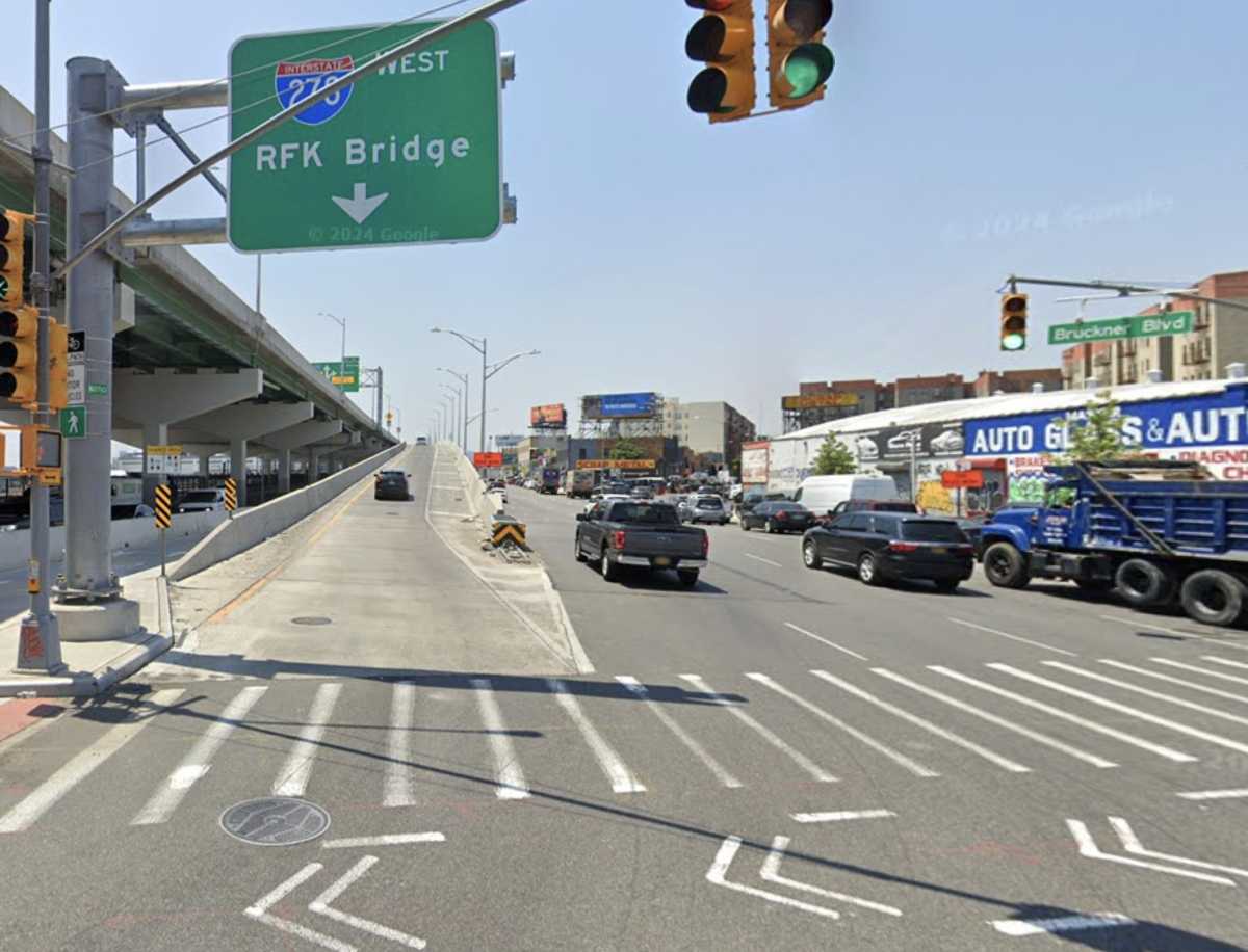 Intersection where deadly Bronx hit-and-run occurred