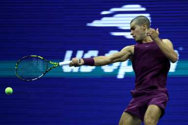 Carlos Alcaraz US Open R1 Opelka