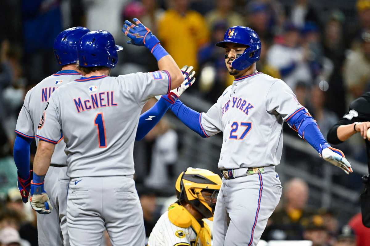 Mark Vientos home run Jeff McNeil Brandon Nimmo Mets