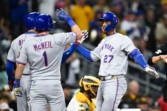 Mark Vientos home run Jeff McNeil Brandon Nimmo Mets