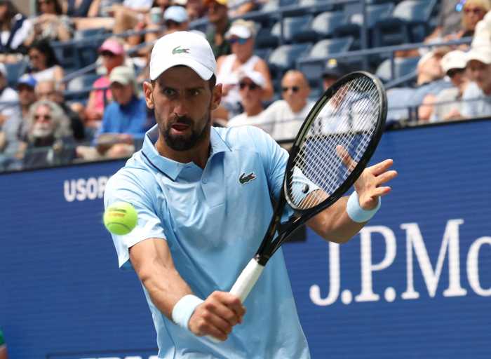Novak Djokovic US Open Round 2