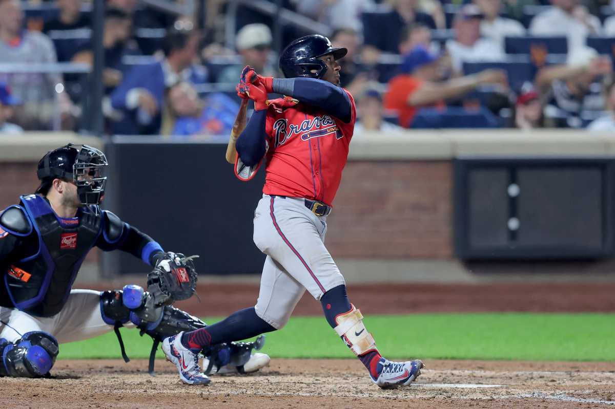 Ozzie Albies single Braves Mets