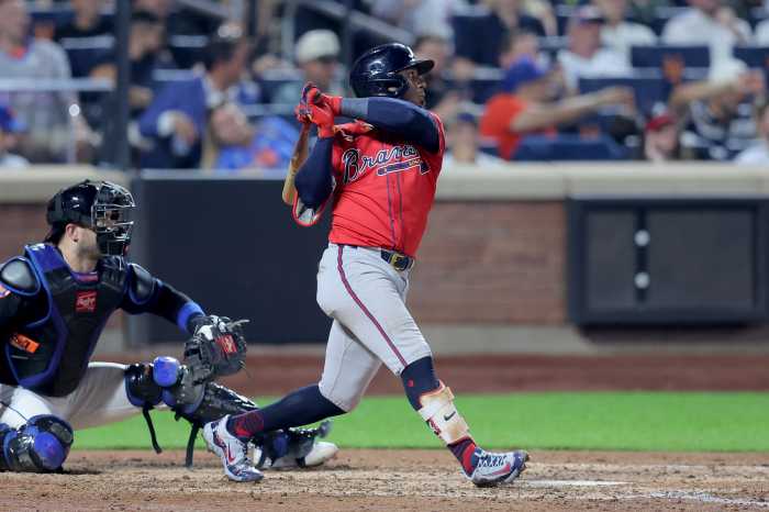 Ozzie Albies single Braves Mets