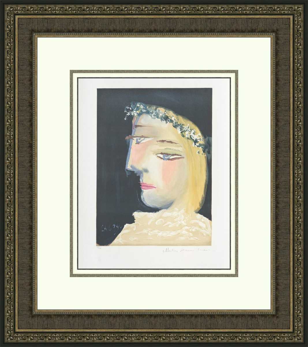 Access and excess: Picasso, recharged, as part of Park West SoHo’s quietly ferocious autumn 2 Femme a la Robe, Blanche Couronee de Fleurs, by Pablo Picasso