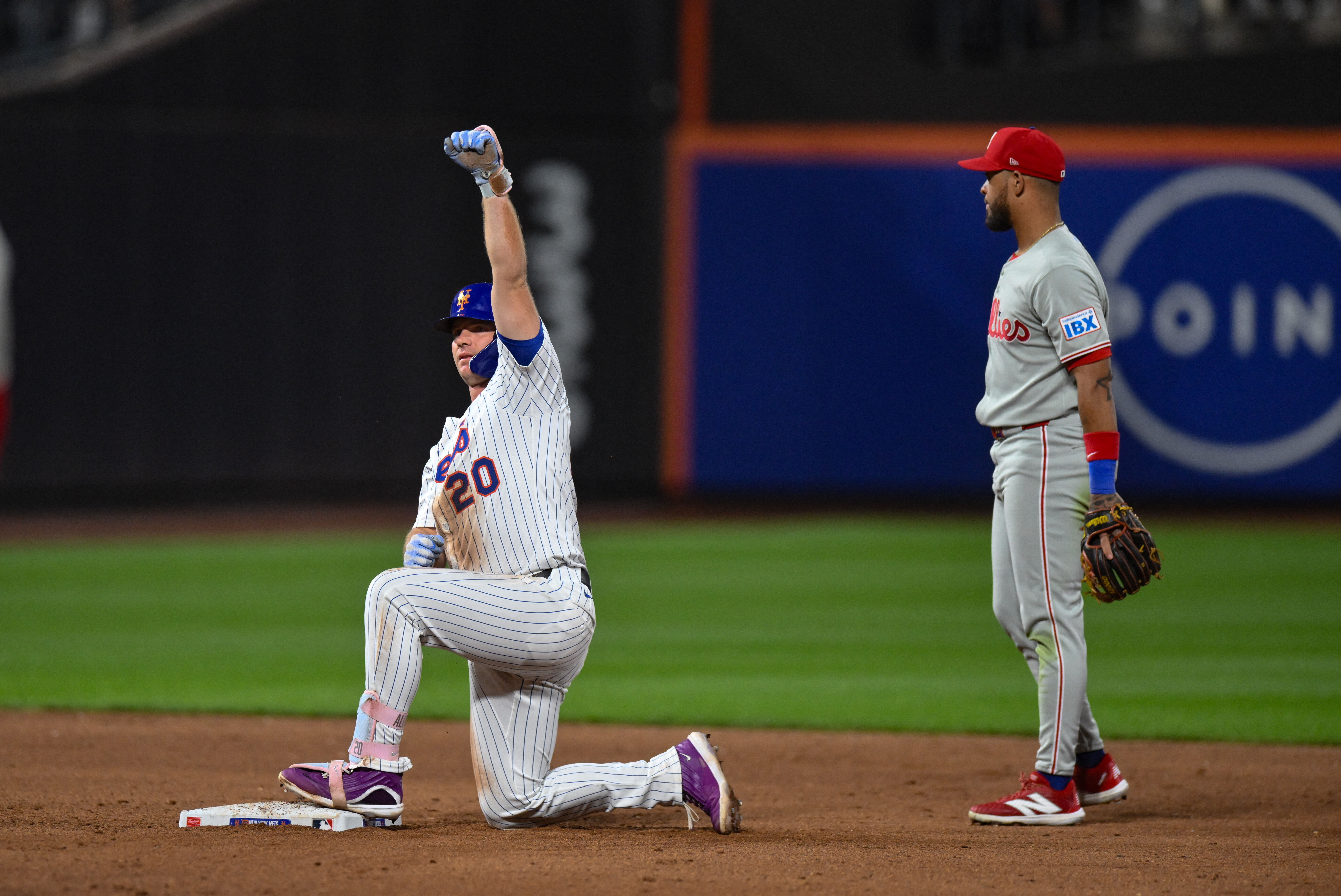 Brandon Nimmo walks off Mets to 6-5 win over Phillies, move within 5 games of 1st in NL East 4 Pete Alonso double Mets Phillies