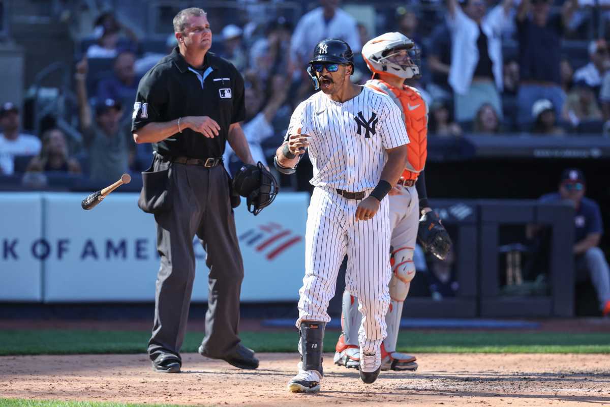 Trent Grisham Yankees Astros home run
