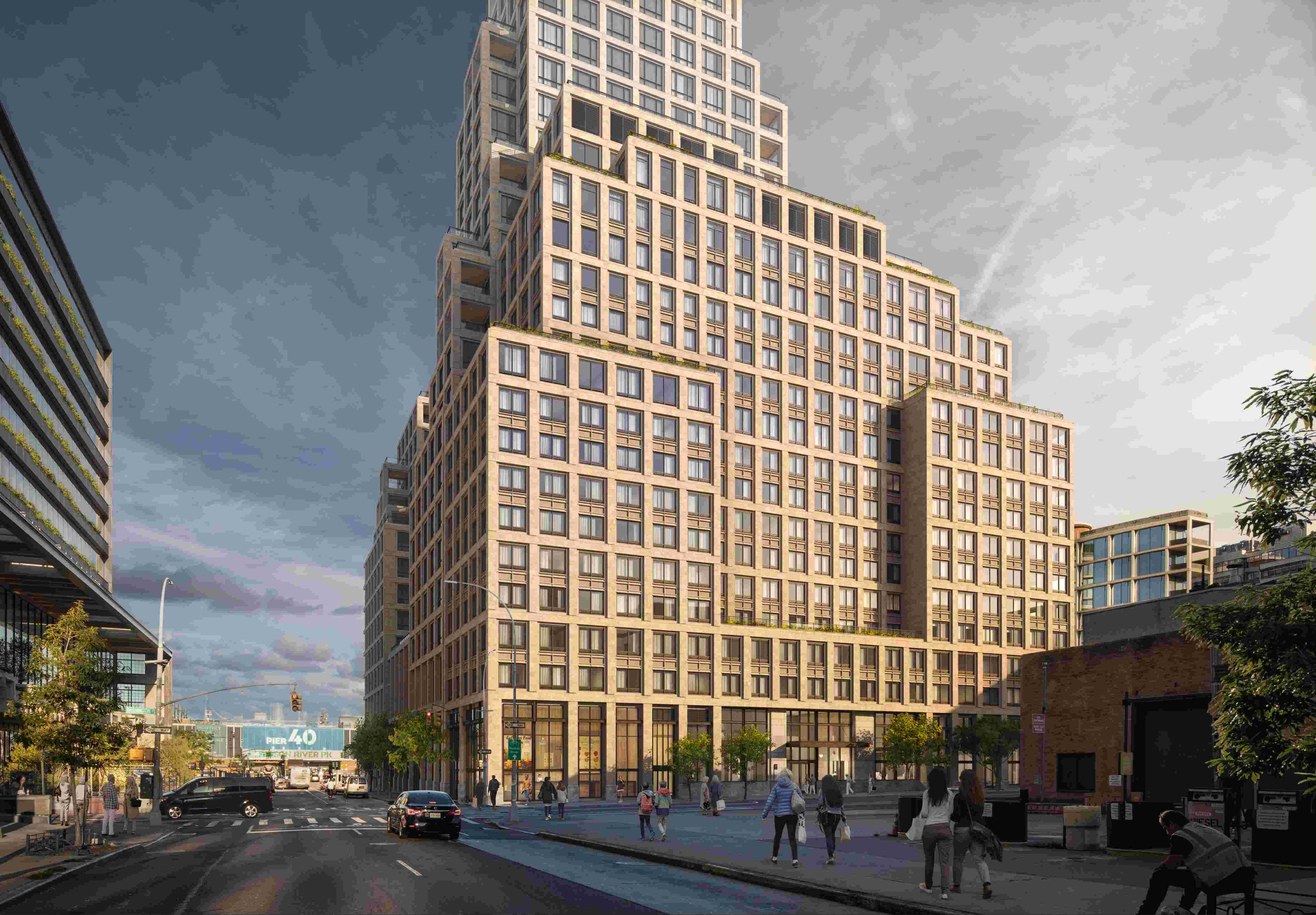 Affordable housing lottery opens for 176 senior housing units in the West Village 2 the exterior of 570 Washington St., the site of affordable housing for seniors in the West Village