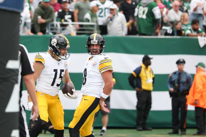 Aaron Rodgers Jets Steelers Week 1 25