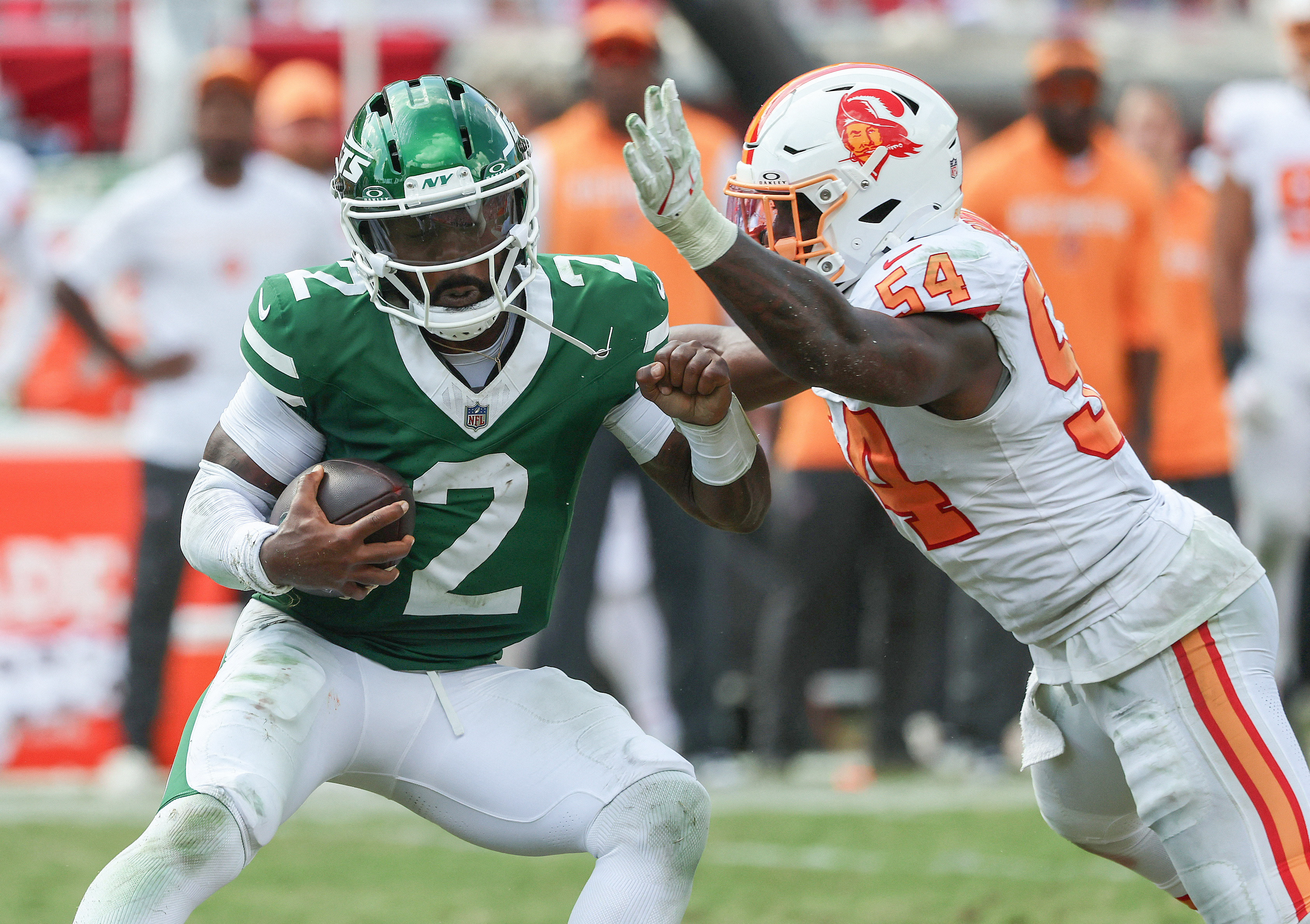NFL power rankings for Week 4: 0-3 Giants, Jets at bottom 2 Tyrod Taylor Jets Bucs sack