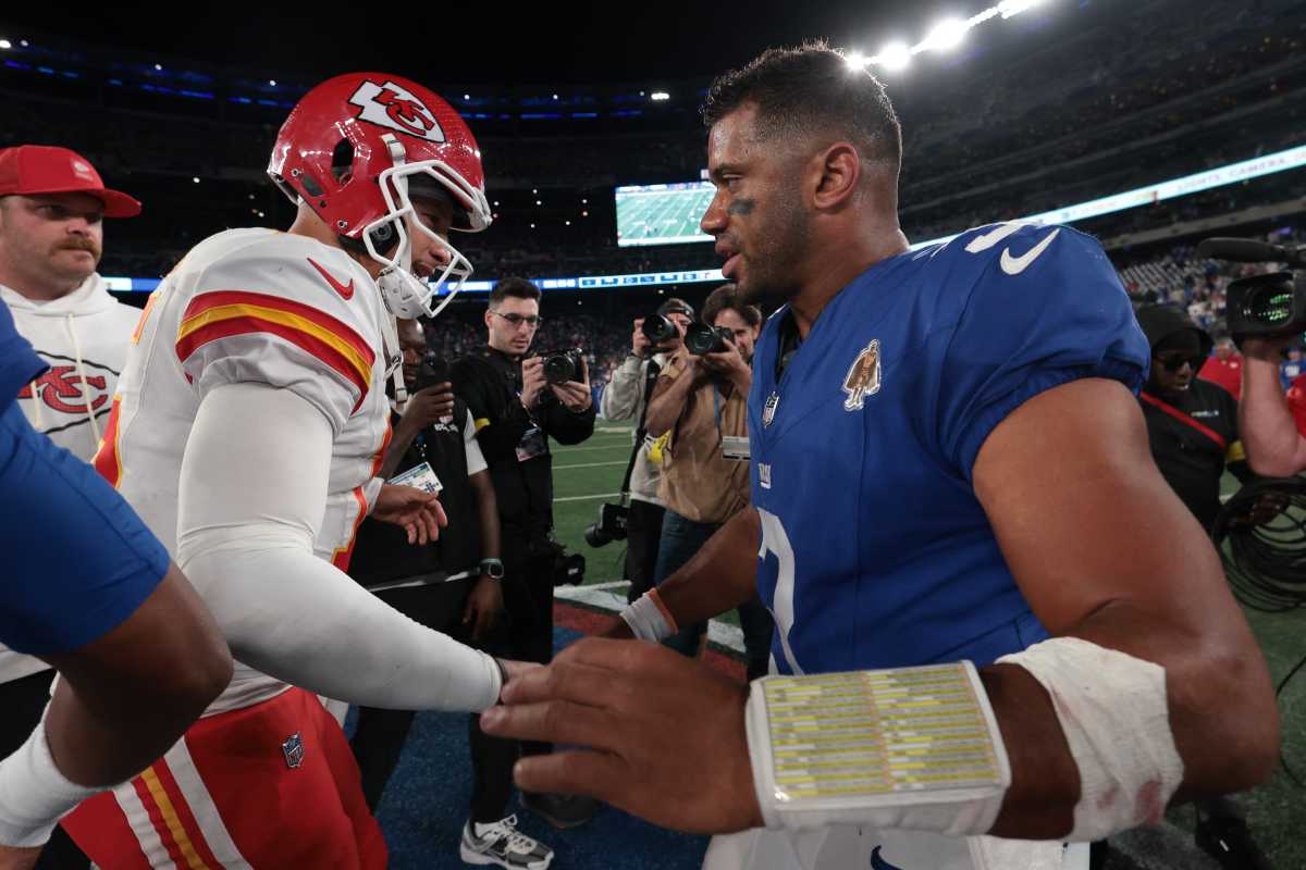 NFL power rankings Giants Chiefs RUssell Wilson Patrick Mahomes