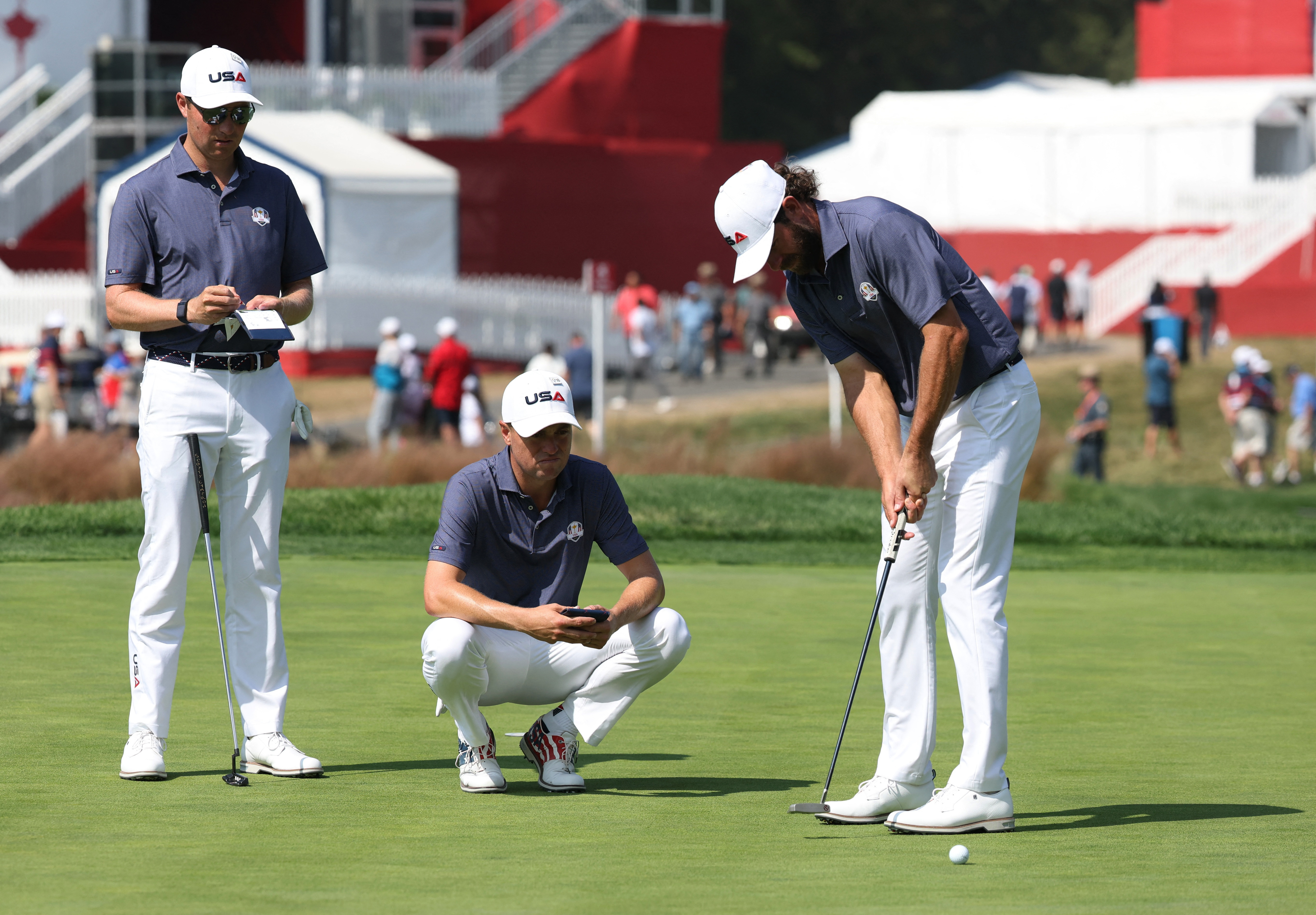 Scottie Scheffler not dwelling on last Ryder Cup defeat as Team USA sets sights on victory at Bethpage Black 2 Team USA Ryder Cup practice Tuesday Bethpage Black