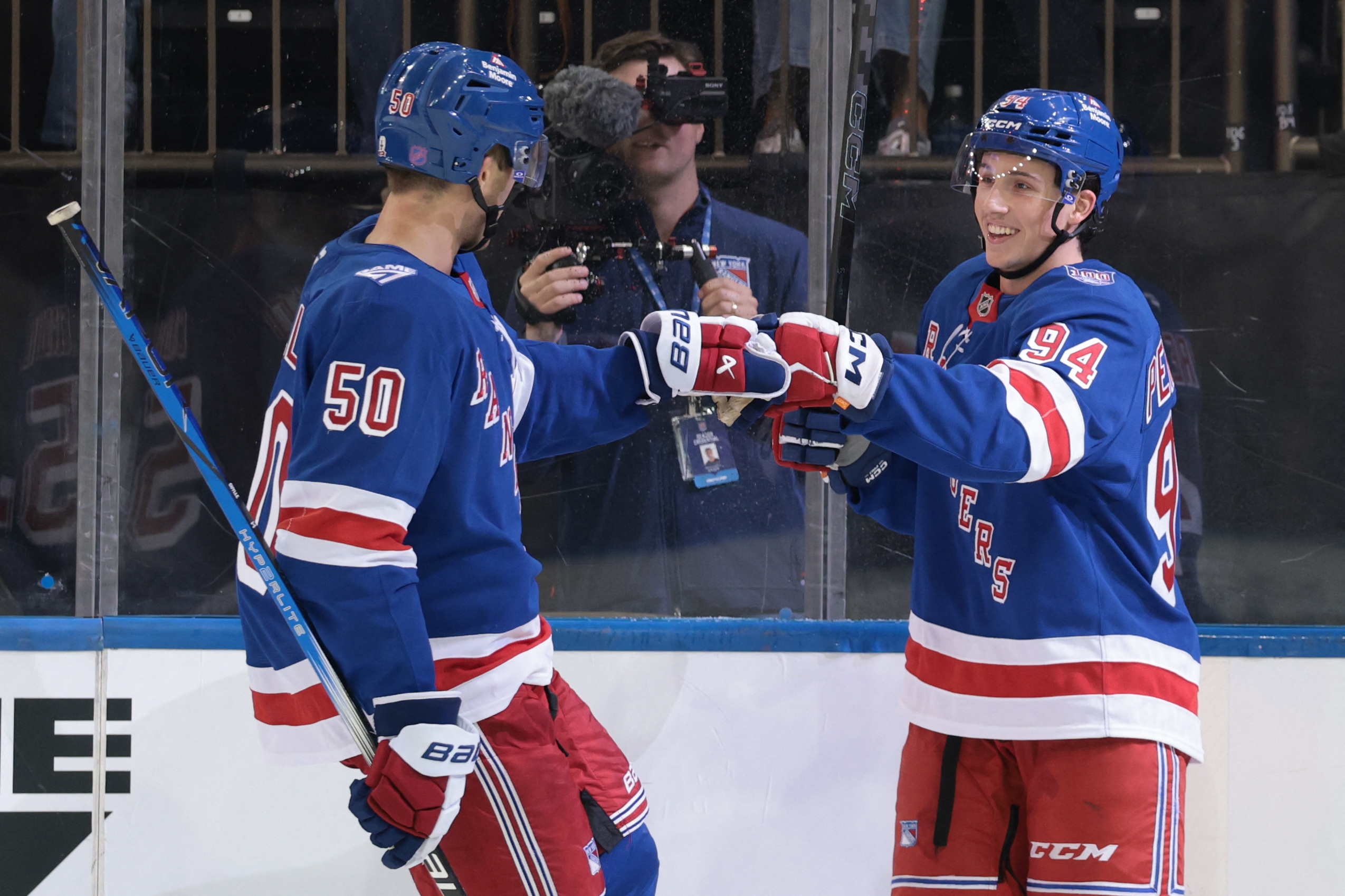 Rangers' Gabe Perreault, Noah Laba standing out in first week of preseason  | amNewYork