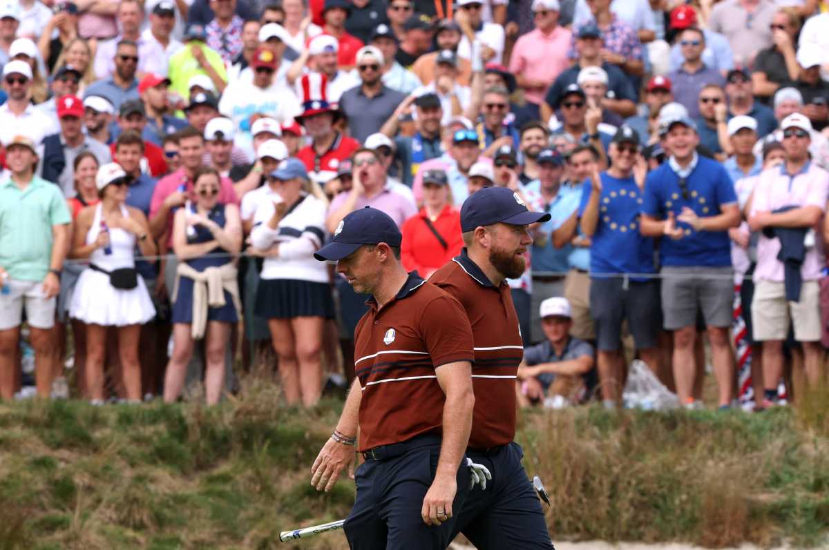 Rory McIlroy Shane Lowry Bethpage Black Ryder Cup