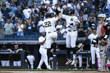 Ben Rice Aaron Judge home run Yankees Orioles