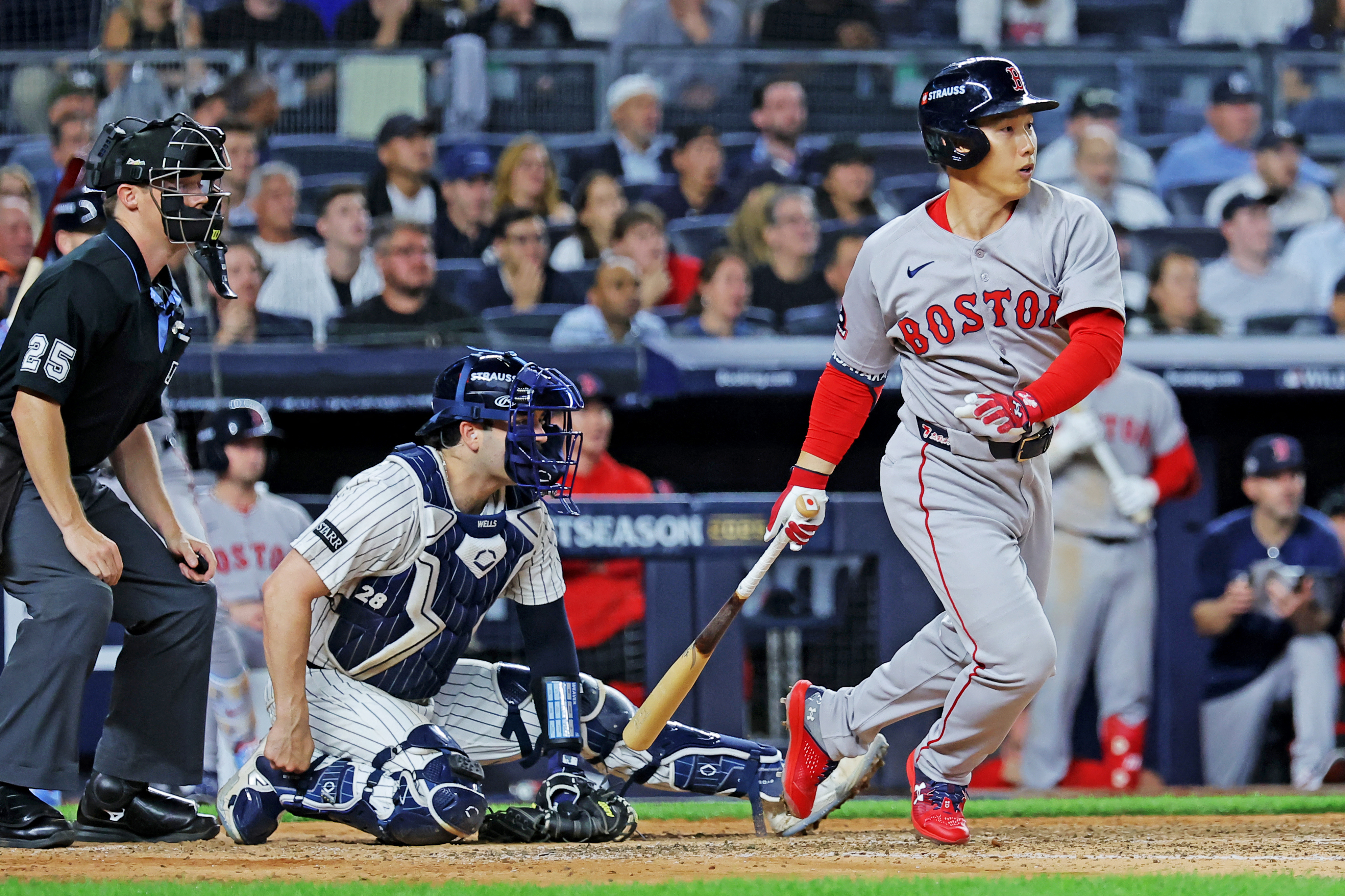 Masataka Yoshida go-ahead single Red Sox Yankees Game 1 ALWC