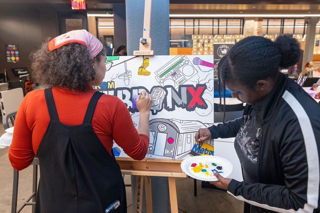 Art at Bronx Summit.