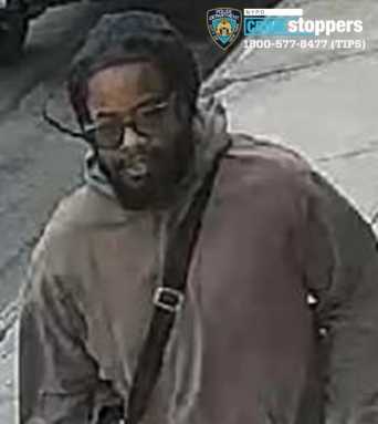The NYPD on Thursday released surveillance camera footage of the alleged suspect in the Sept. 10 shooting of a 23-year-old man in Crown Heights