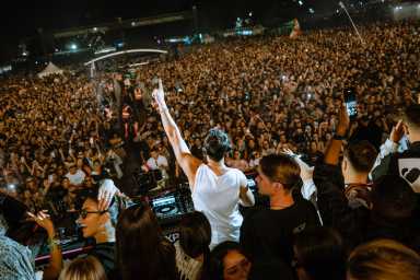 EDM star John Summit hosted his inaugural Experts Only music festival this past weekend.