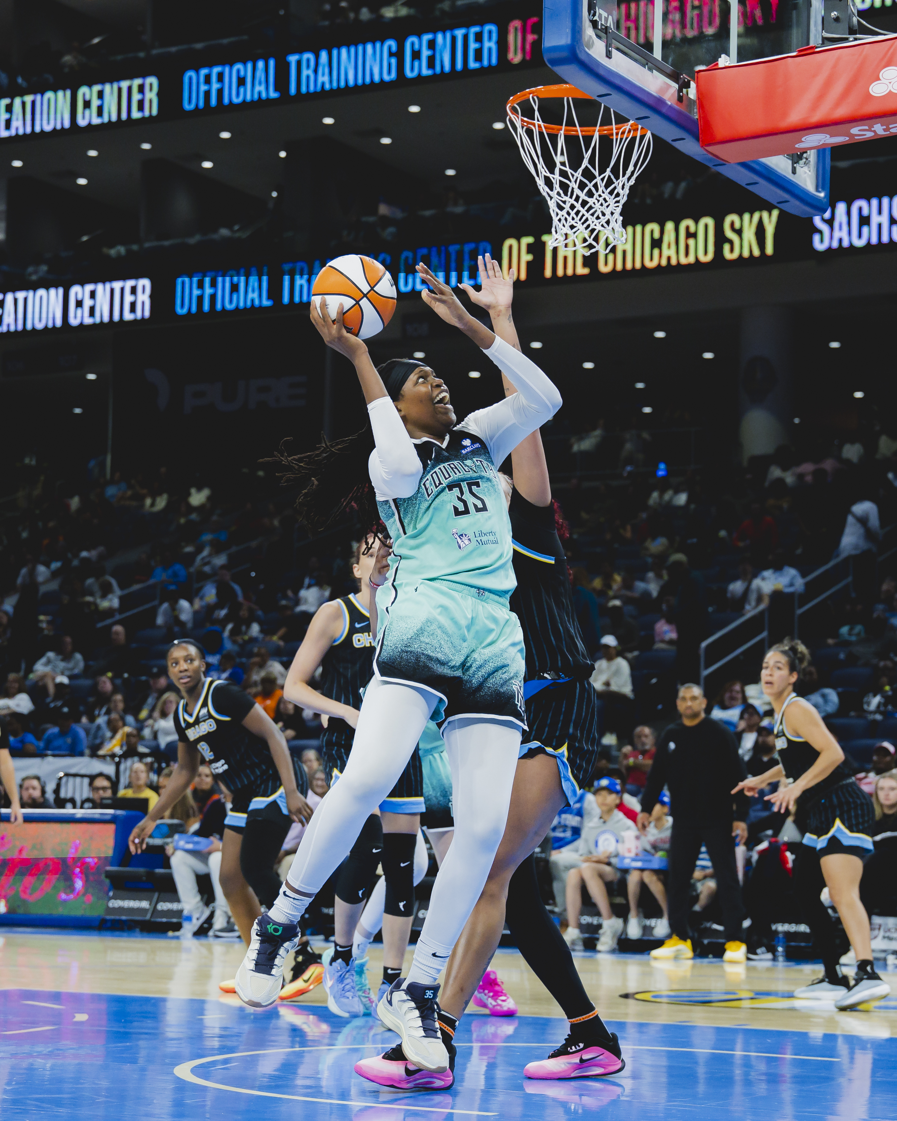 Liberty cruise to win to end regular season on high note 4