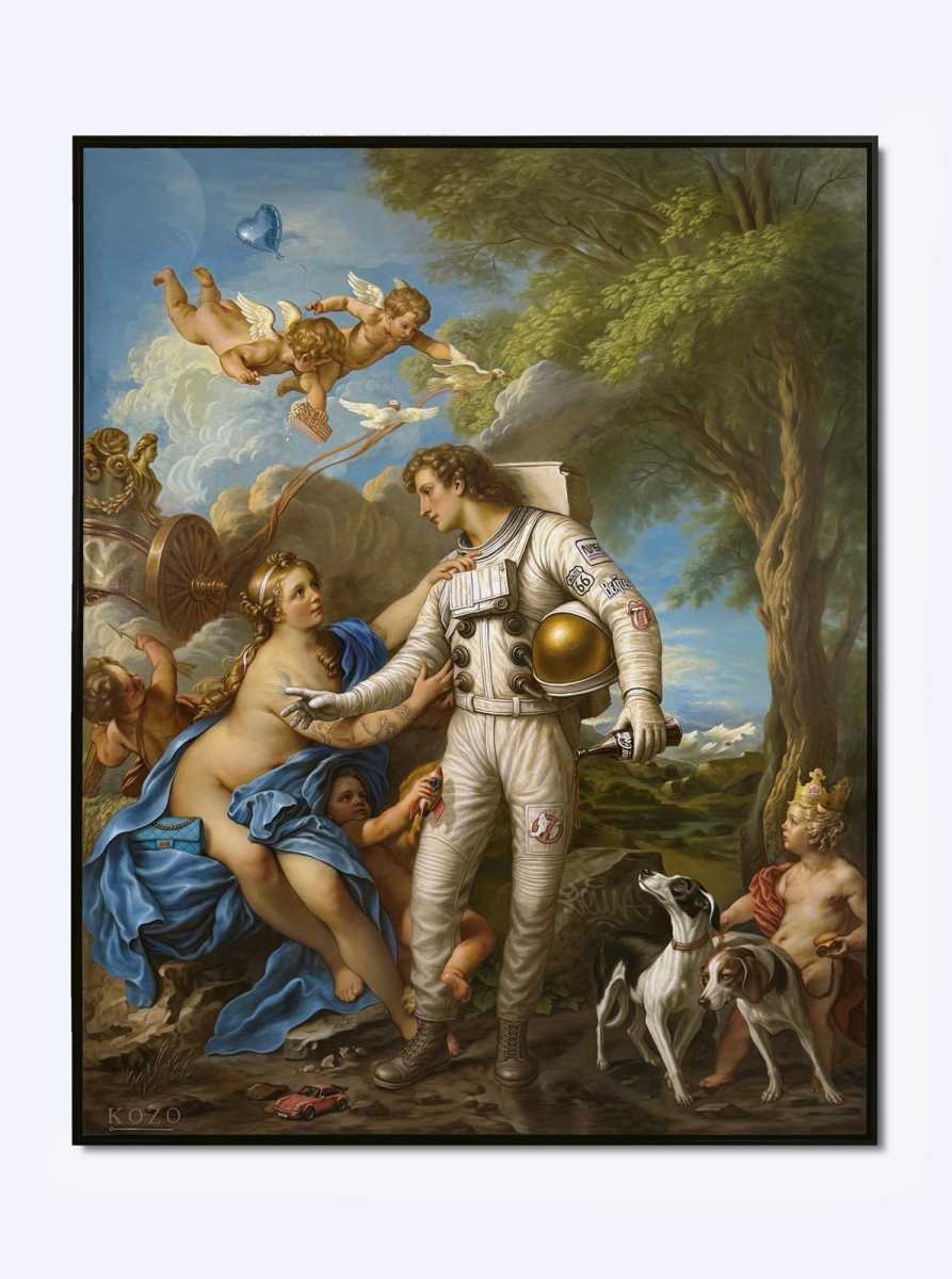 Renaissance, rewired: Padina Bondar and Kozo come together for New York Fashion Week with SoHo show 2 Archangel Michael by Kozo