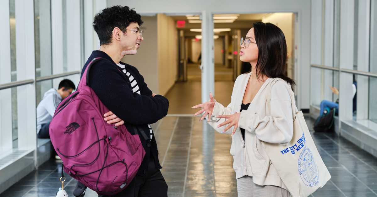 students at CUNY