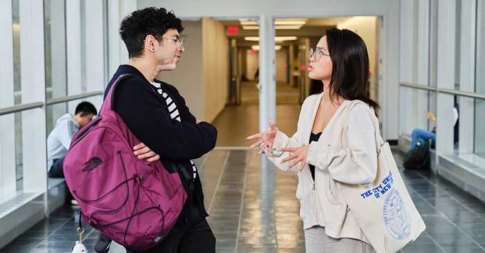 students at CUNY