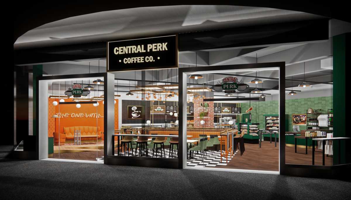 Central Perk Coffee Co Rendering