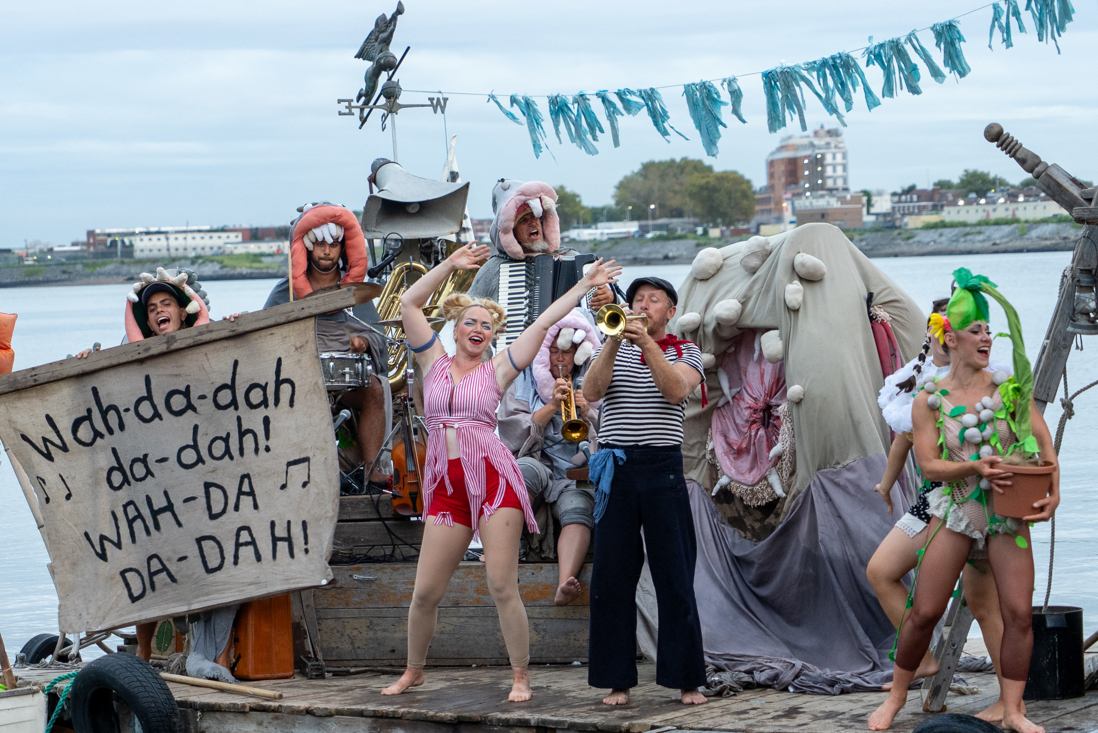 Flotsam River Circus’s free show floats into New York City 2 Flotsam River Circus kicked off in the Bronx this week.
