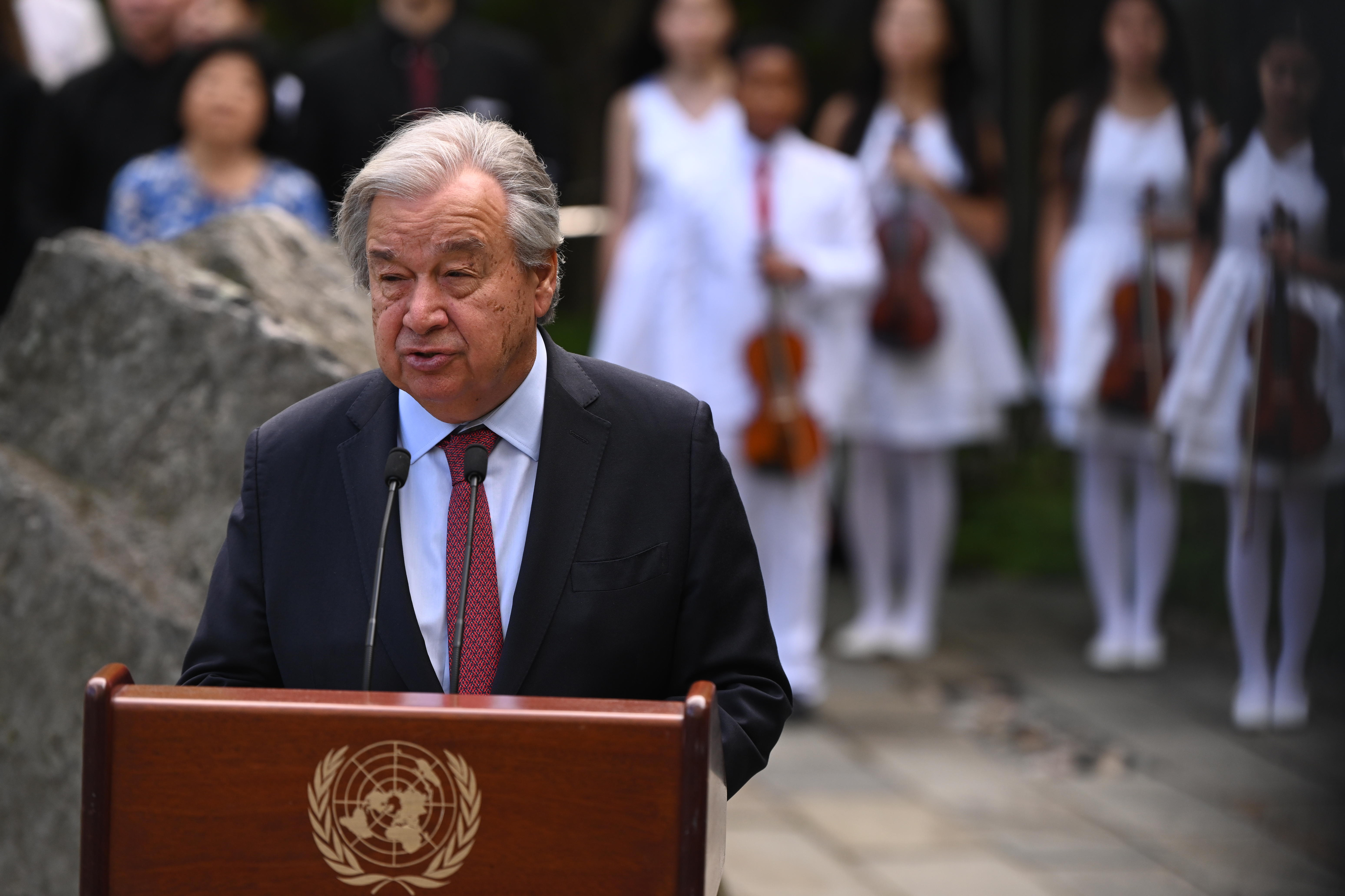 UN Secretary-General António Guterres