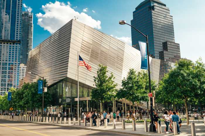 FILE: The National September 11 Memorial & Museum is pictured in Lower Manhattan. Trump administration officials have confirmed “exploratory discussions” about shifting the institution to federal oversight.