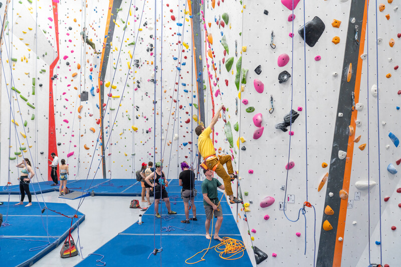 Movement offers traditional rock climbing as well as bouldering.