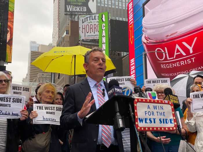 CASINO BIDS CRAP OUT: Committees vote down Times Square and Hell's Kitchen plans 4 Assembly Member Tony Simone said thousands of constituents urged him to oppose proposed casinos in Times Square and Hell’s Kitchen