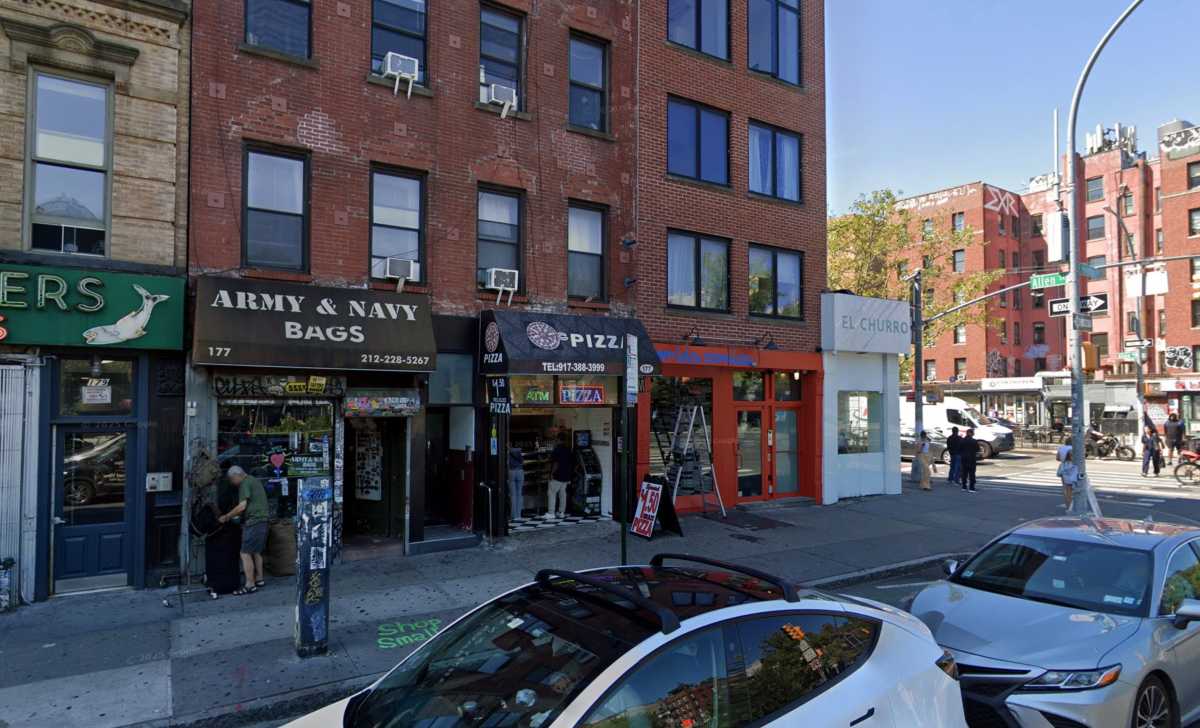 Location of Manhattan hate crime
