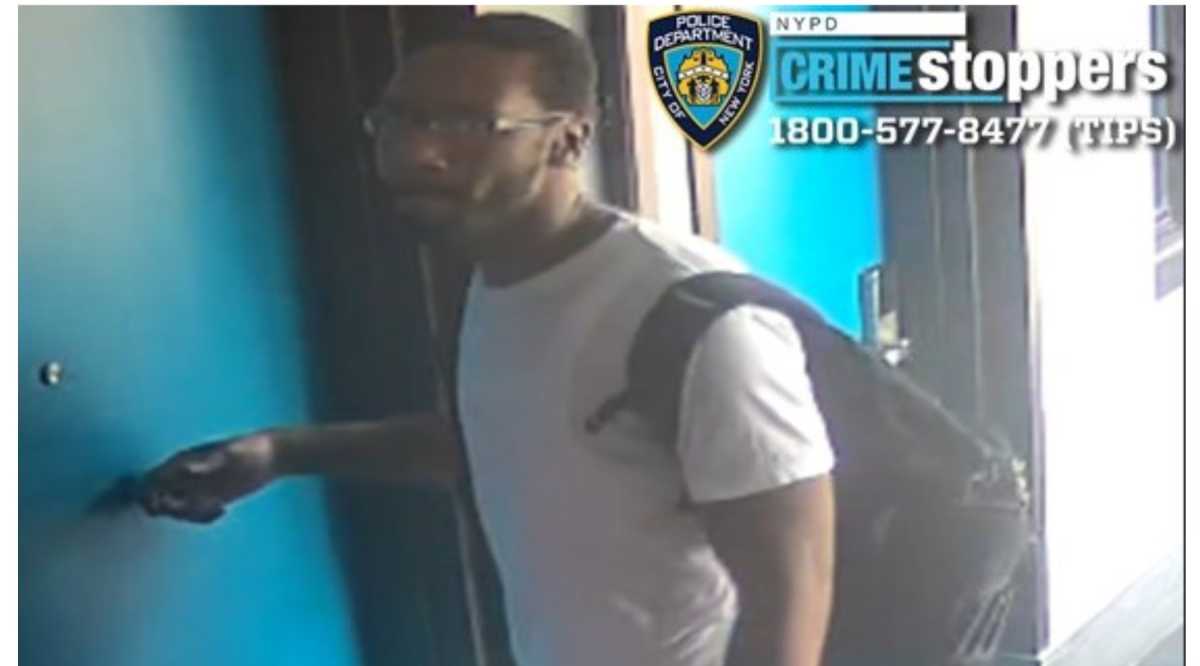 Police released this image of a man wanted in connection with the Aug. 29 rape and robbery of a 25-year-old woman at Hotel Opus in Baychester, Bronx.