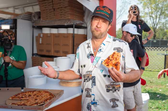 Dave Portnoy, founder of One Bite Pizza Fest.