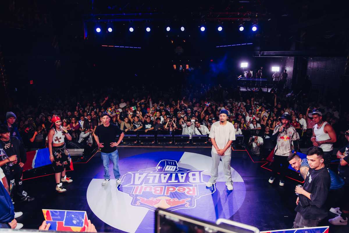 Participants at Red Bull Batalla on September 26, 2025 in Brooklyn, USA.