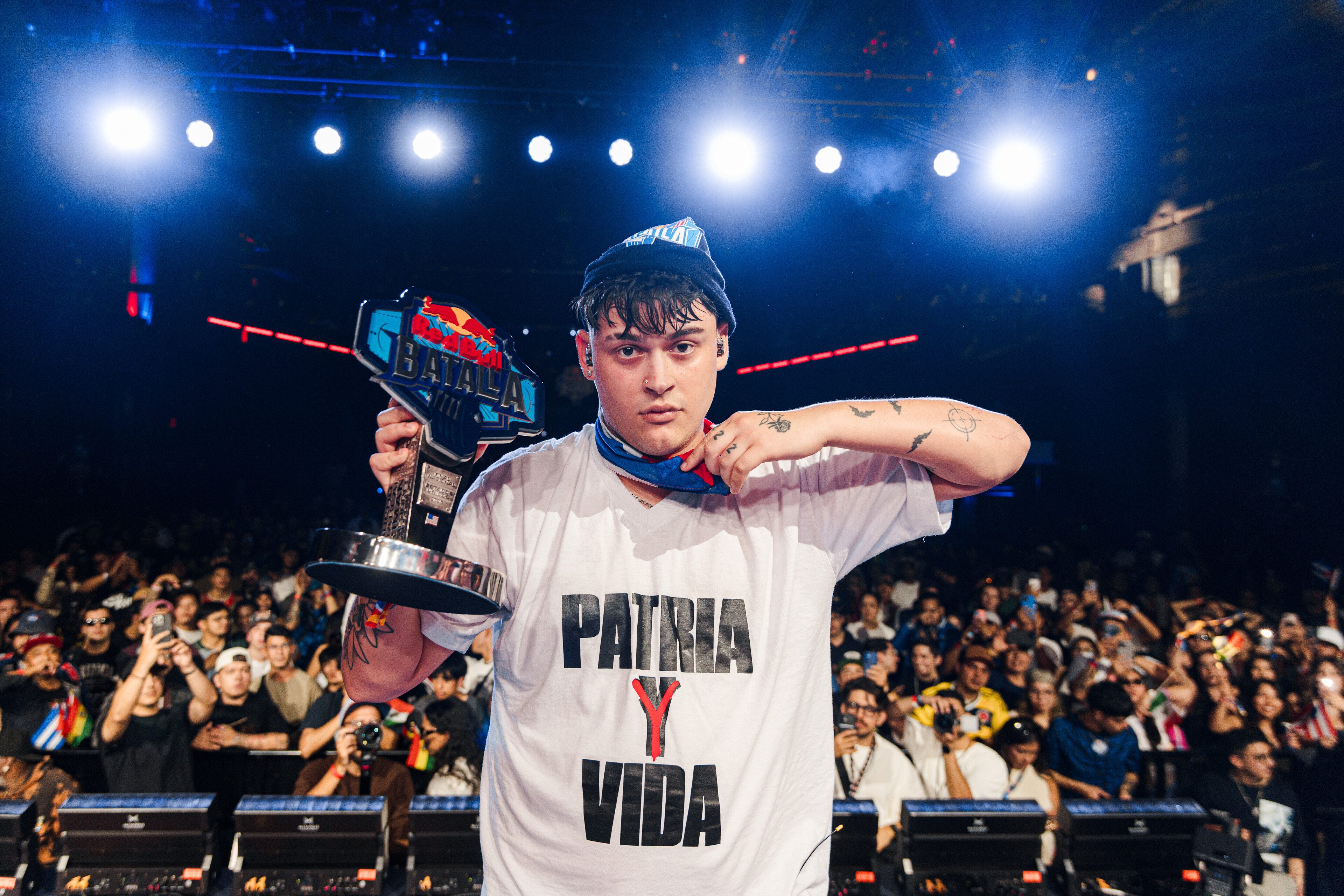 Winner Reverse at Red Bull Batalla on September 26, 2025 in Brooklyn, USA.
