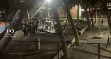 Police investigate scene in Bronx where teen was shot