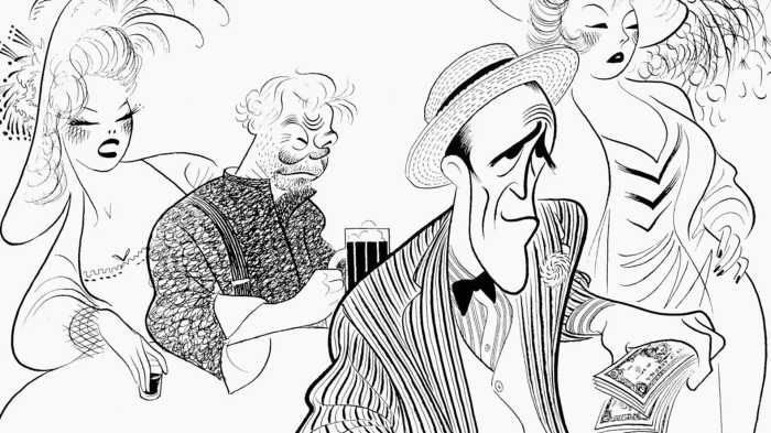 TV Suite by Al Hirschfeld