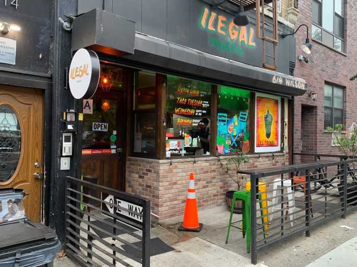 exterior of a restaurant during the day