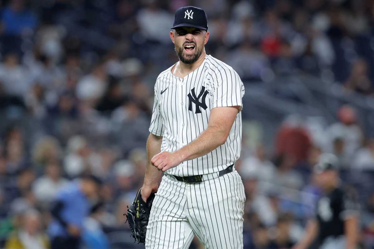Carlos Rodon Yankees sneer