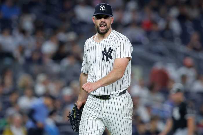 Carlos Rodon Yankees sneer