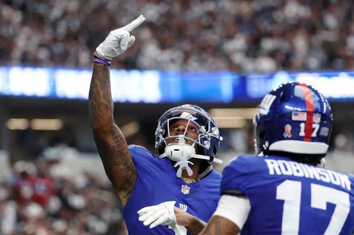 New York Giants Malik Nabers TD Cowboys