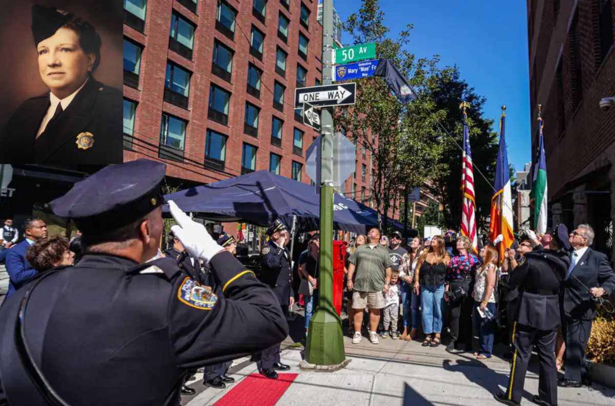 Detective Mary Mae' Foley Way: A trailblazing female cop who hunted Nazis and took on the mob finally gets recognition in Queens | amNewYork
