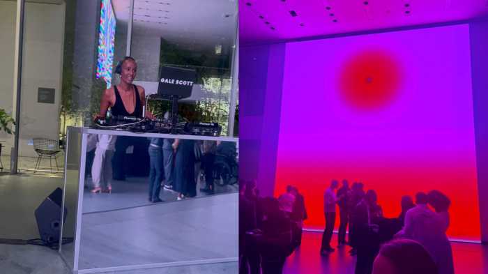 The Black Arts Council gathered at MoMA to celebrate the new sculpture garden display.