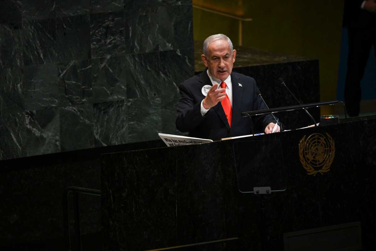 NYC Mayor's Race: Netanyahu's UN appearance sparks condemnation from Mamdani, praise from Adams 2 prime minister benjamin netanyahu points finger from podium of UN