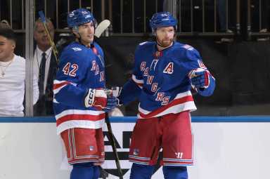 Noah Laba Rangers preseason Vladislav Gavrikov