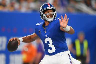 Russell Wilson Giants preseason