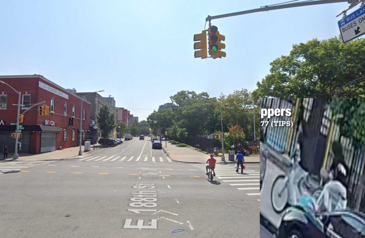 bronx shooting suspects riding bikes at intersection where shooting occurred